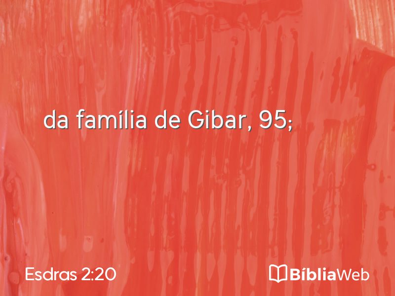 Esdras 2:20 em imagem para compartilhar