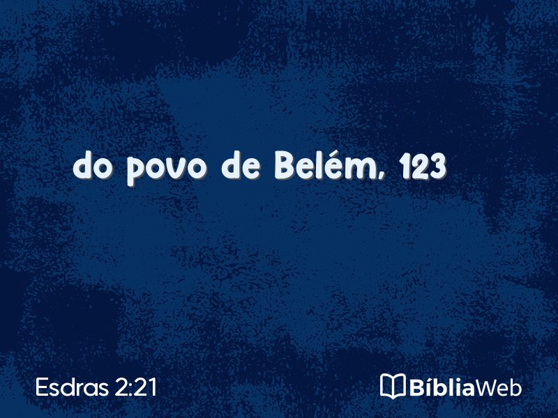 Esdras 2:21 em imagem para compartilhar