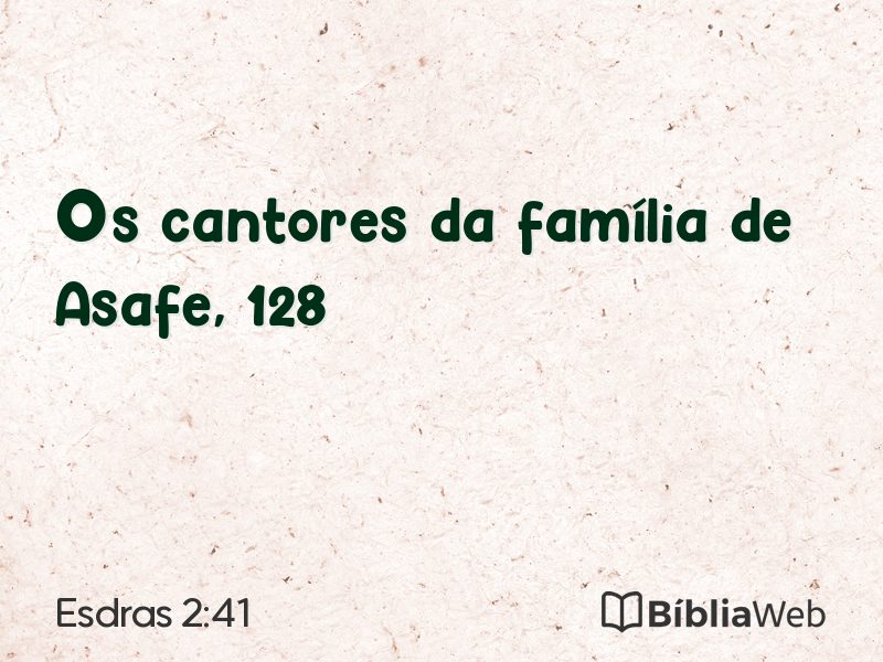 Esdras 2:41 em imagem para compartilhar