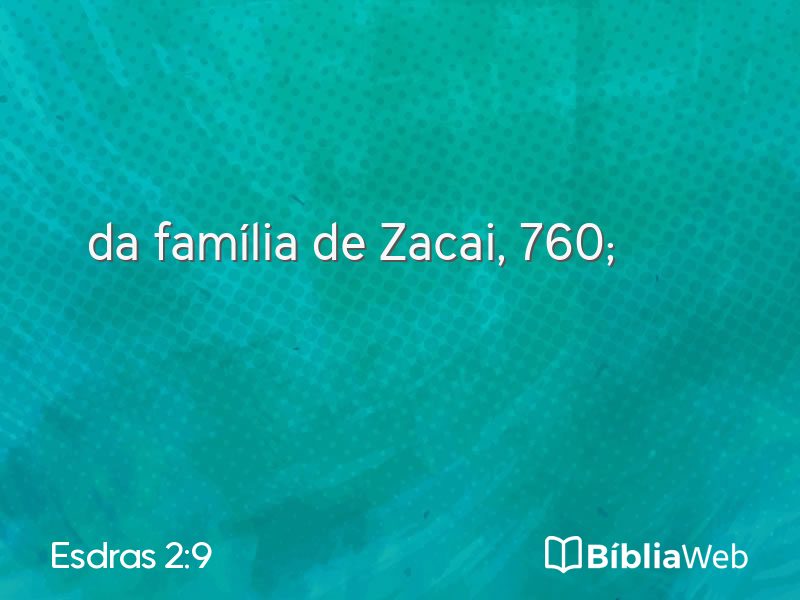 Esdras 2:9 em imagem para compartilhar