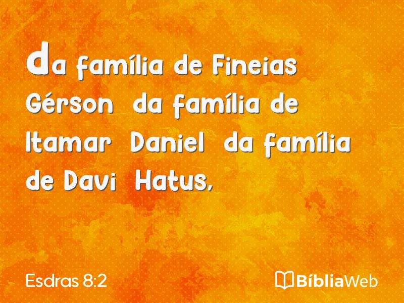 Esdras 8:2 em imagem para compartilhar