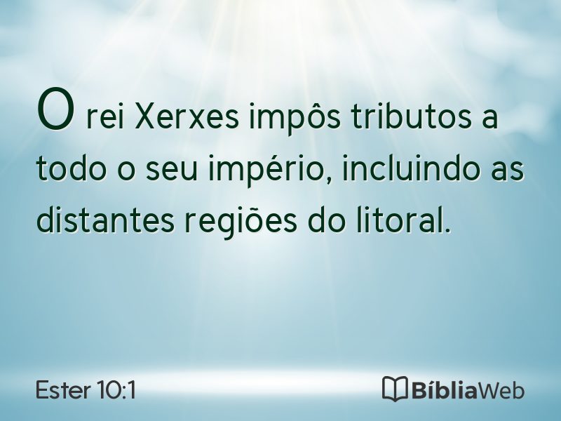 Ester 10:1 em imagem para compartilhar