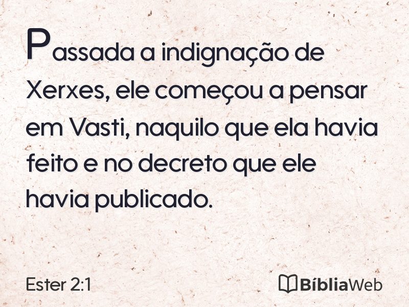 Ester 2:1 em imagem para compartilhar