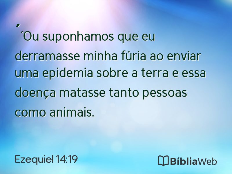 Ezequiel 14:19 em imagem para compartilhar