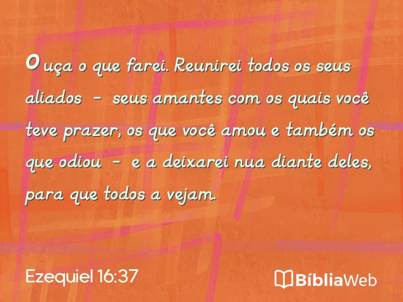 Ezequiel 16:37 em imagem para compartilhar