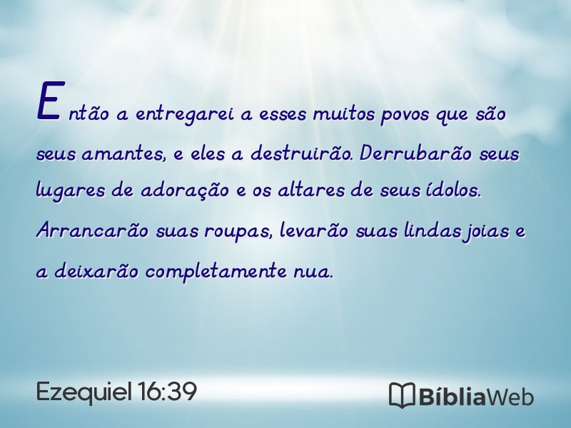 Ezequiel 16:39 em imagem para compartilhar