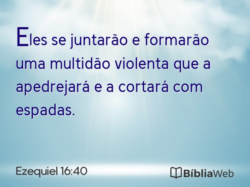 Ezequiel 16:40 em imagem para compartilhar