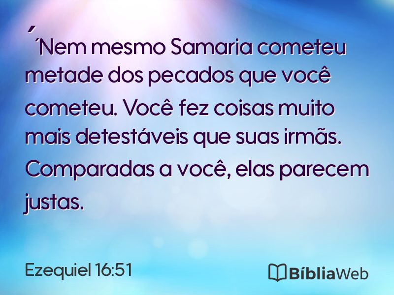 Ezequiel 16:51 em imagem para compartilhar