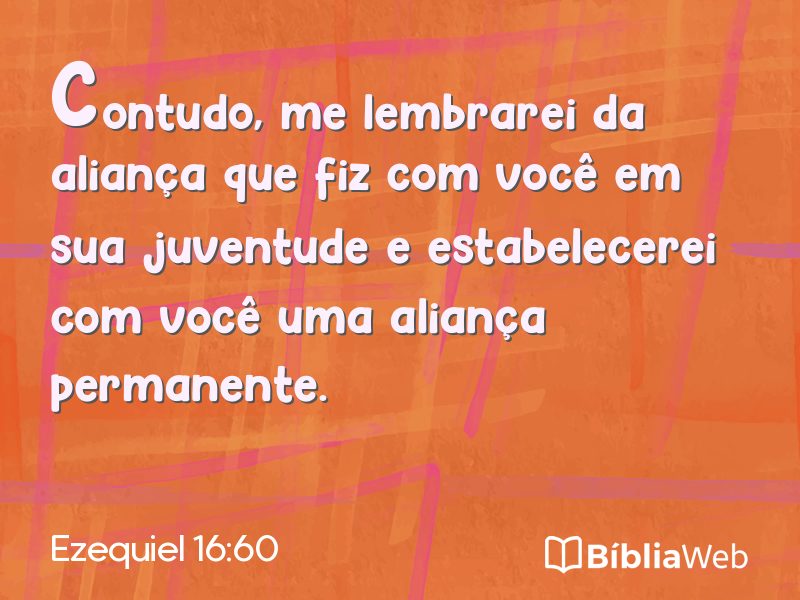 Ezequiel 16:60 em imagem para compartilhar