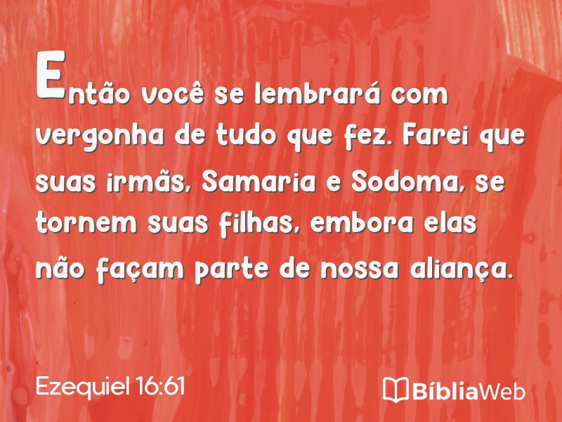 Ezequiel 16:61 em imagem para compartilhar