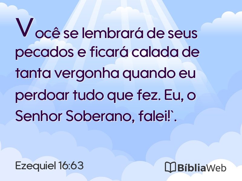 Ezequiel 16:63 em imagem para compartilhar