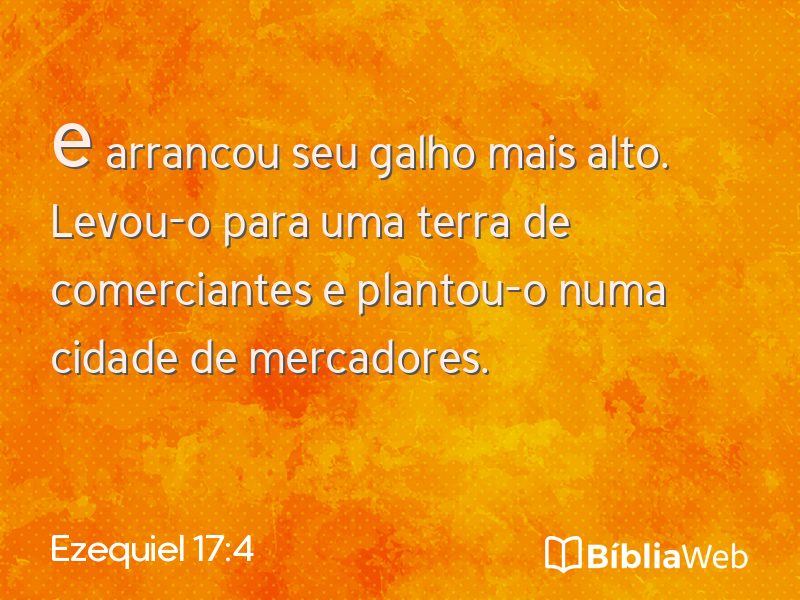 Ezequiel 17:4 em imagem para compartilhar