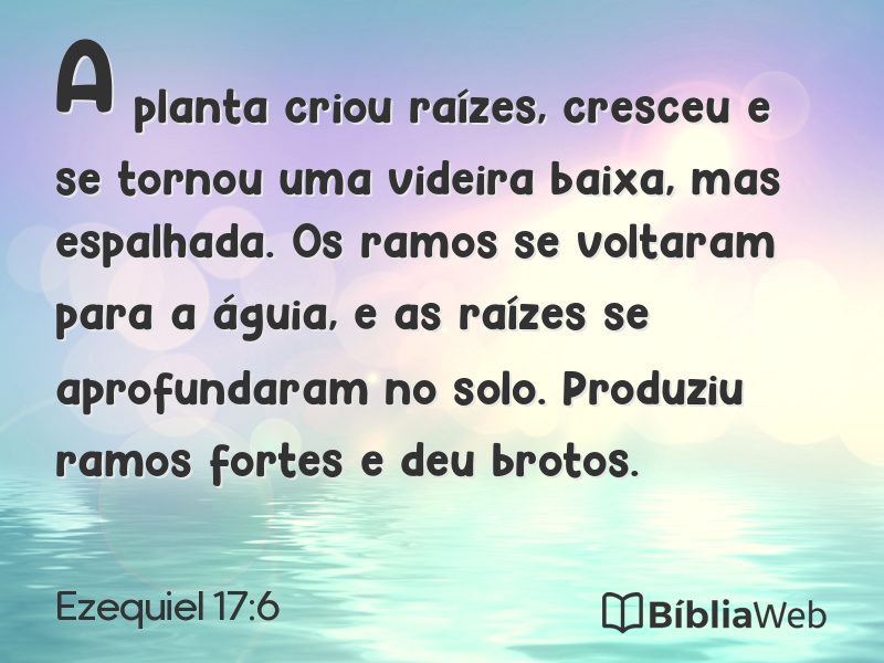 Ezequiel 17:6 em imagem para compartilhar