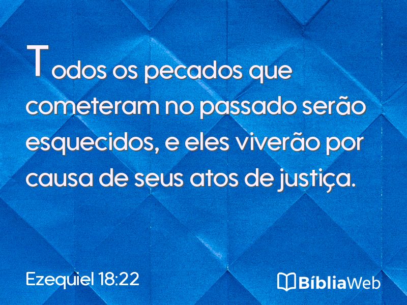 Ezequiel 18:22 em imagem para compartilhar