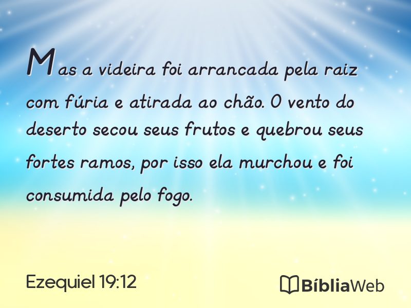 Ezequiel 19:12 em imagem para compartilhar
