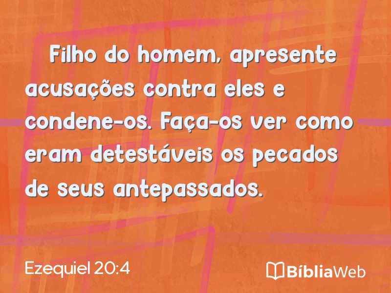 Ezequiel 20:4 em imagem para compartilhar