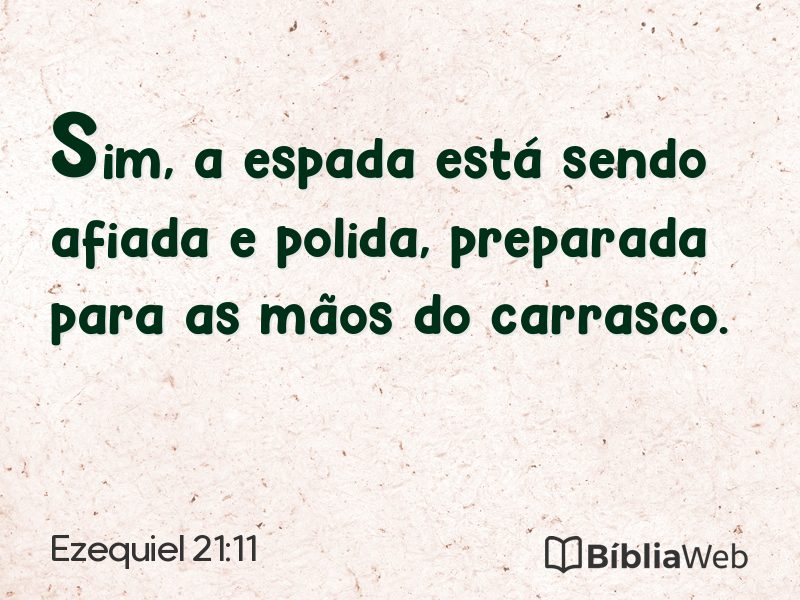 Ezequiel 21:11 em imagem para compartilhar
