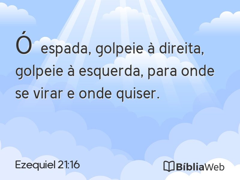 Ezequiel 21:16 em imagem para compartilhar