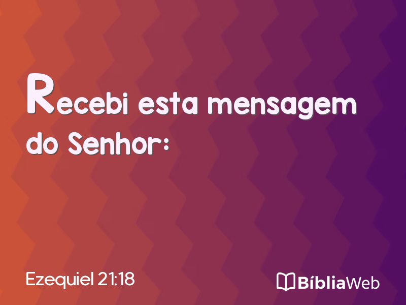 Ezequiel 21:18 em imagem para compartilhar