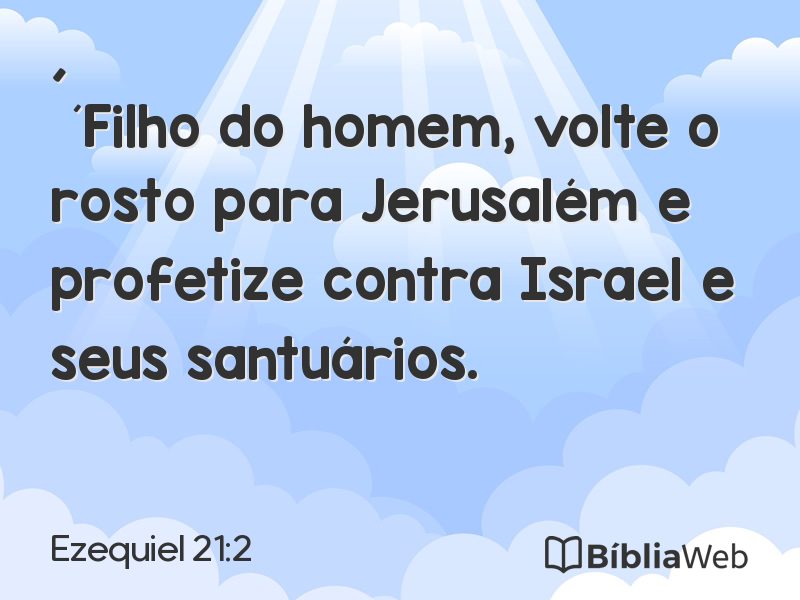 Ezequiel 21:2 em imagem para compartilhar