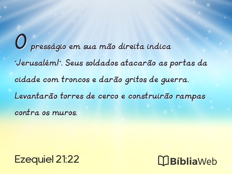 Ezequiel 21:22 em imagem para compartilhar