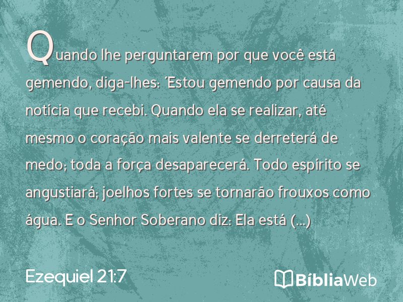 Ezequiel 21:7 em imagem para compartilhar
