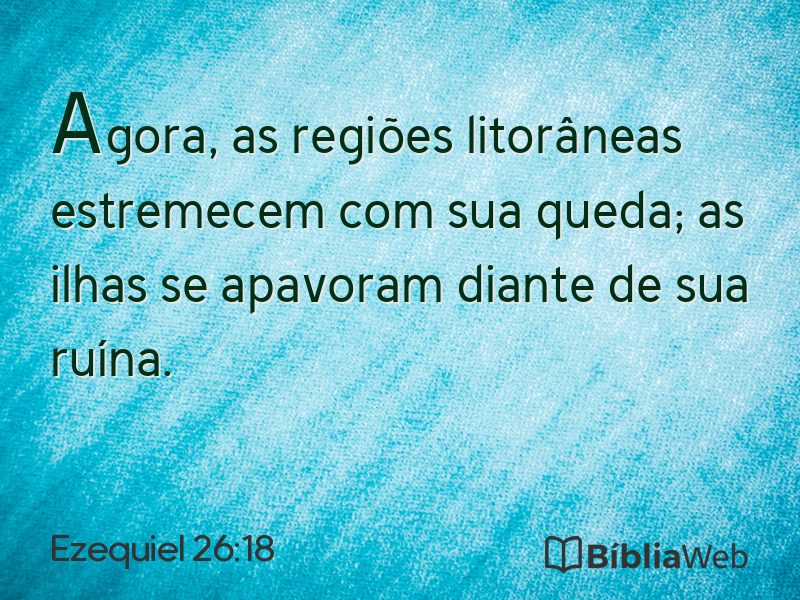 Ezequiel 26:18 em imagem para compartilhar