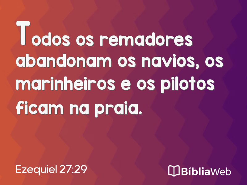 Ezequiel 27:29 em imagem para compartilhar