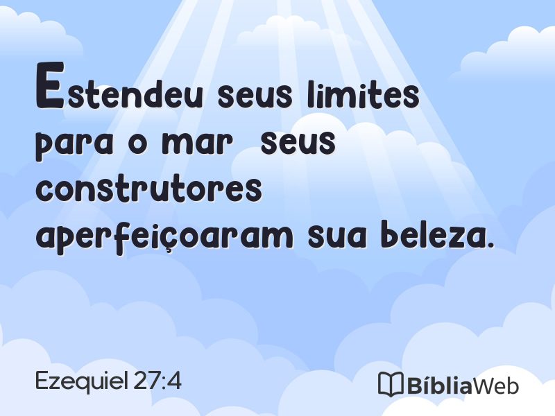Ezequiel 27:4 em imagem para compartilhar