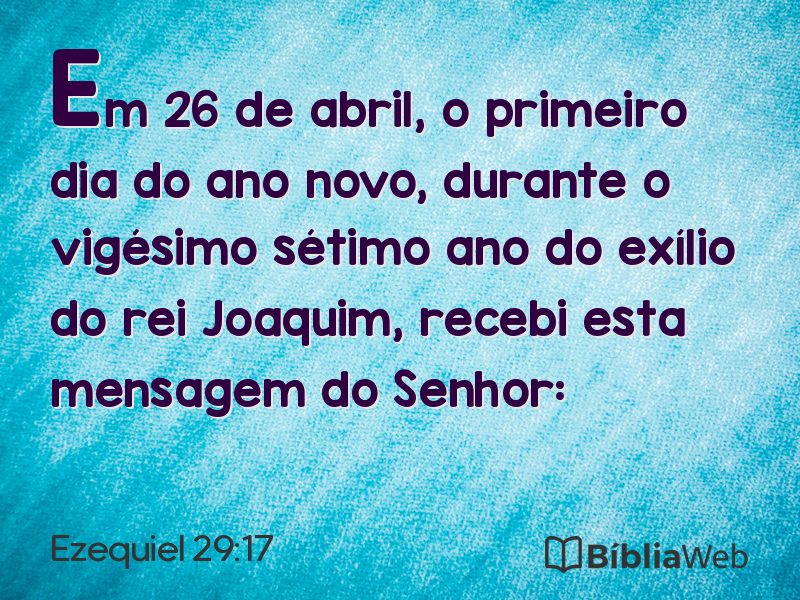 Ezequiel 29:17 em imagem para compartilhar