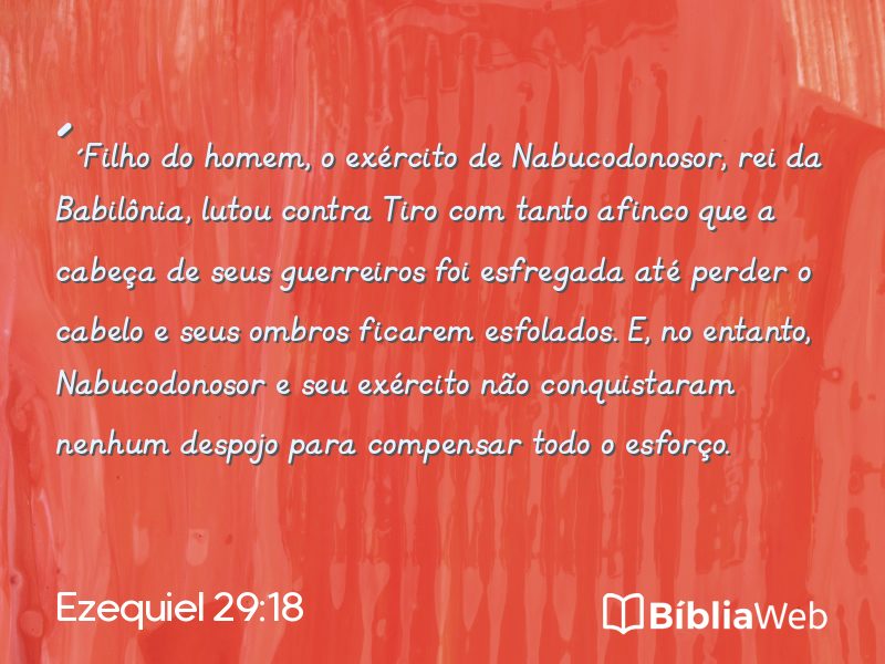 Ezequiel 29:18 em imagem para compartilhar