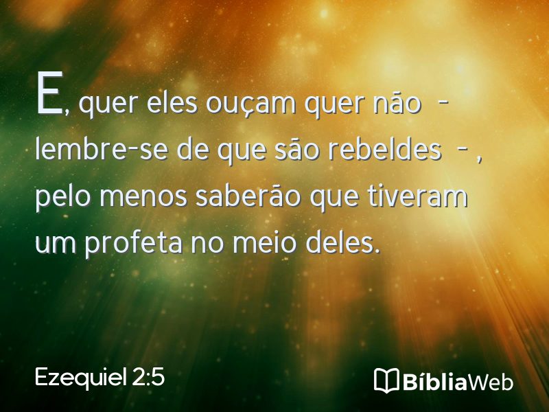 Ezequiel 2:5 em imagem para compartilhar
