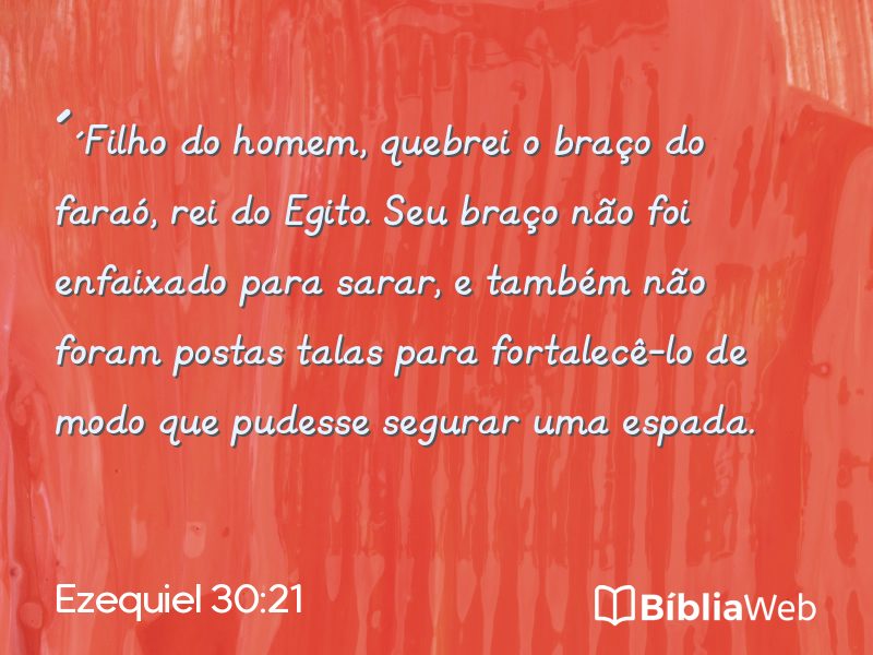 Ezequiel 30:21 em imagem para compartilhar