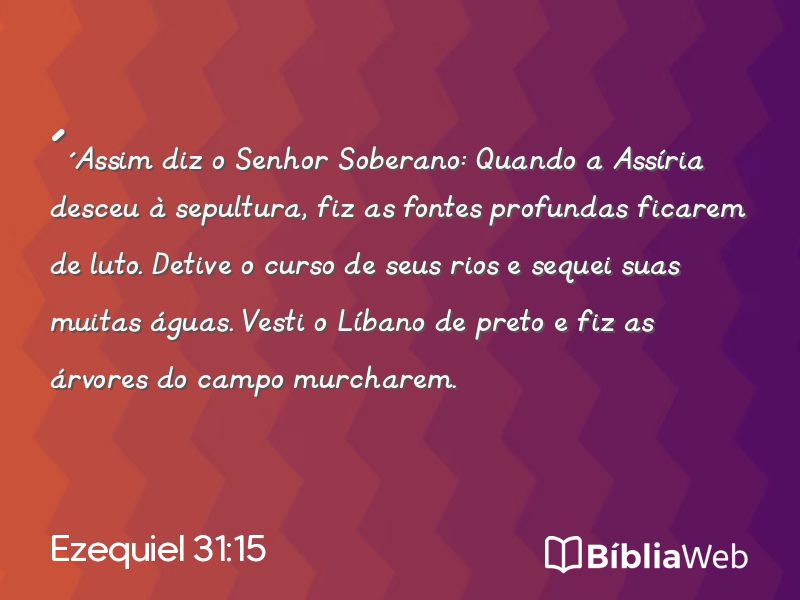 Ezequiel 31:15 em imagem para compartilhar