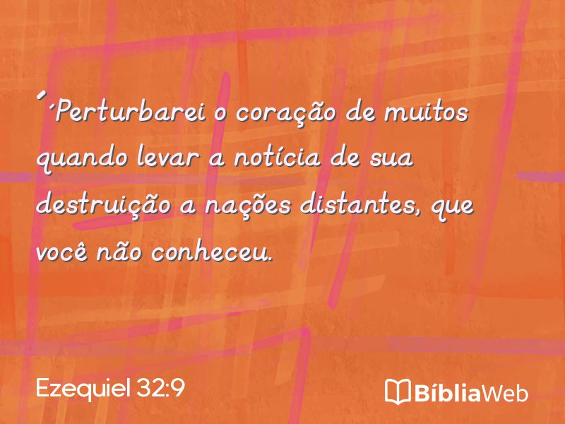 Ezequiel 32:9 em imagem para compartilhar