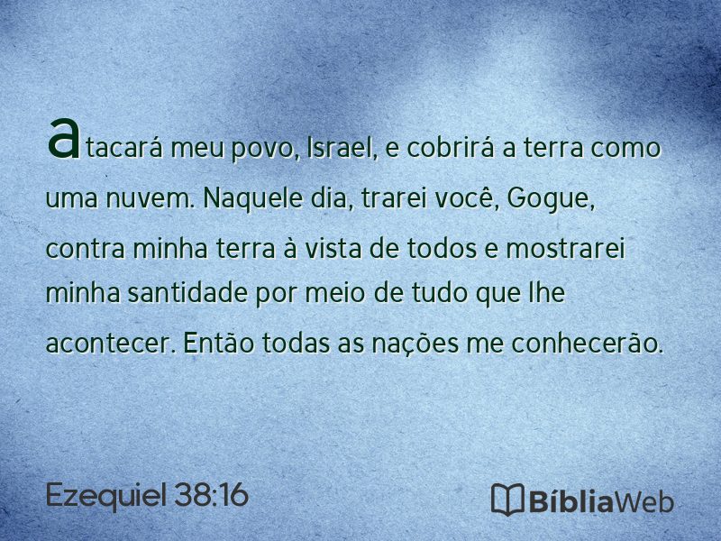 Ezequiel 38:16 em imagem para compartilhar
