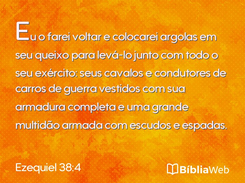 Ezequiel 38:4 em imagem para compartilhar