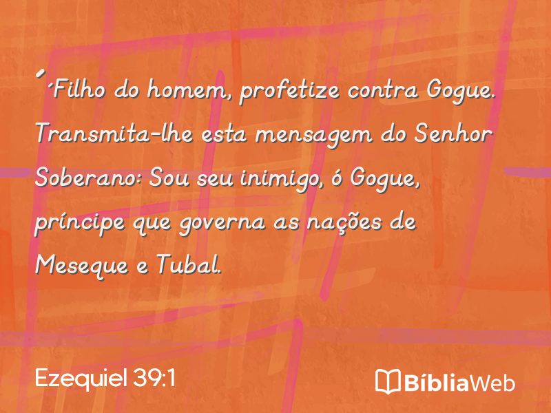 Ezequiel 39:1 em imagem para compartilhar