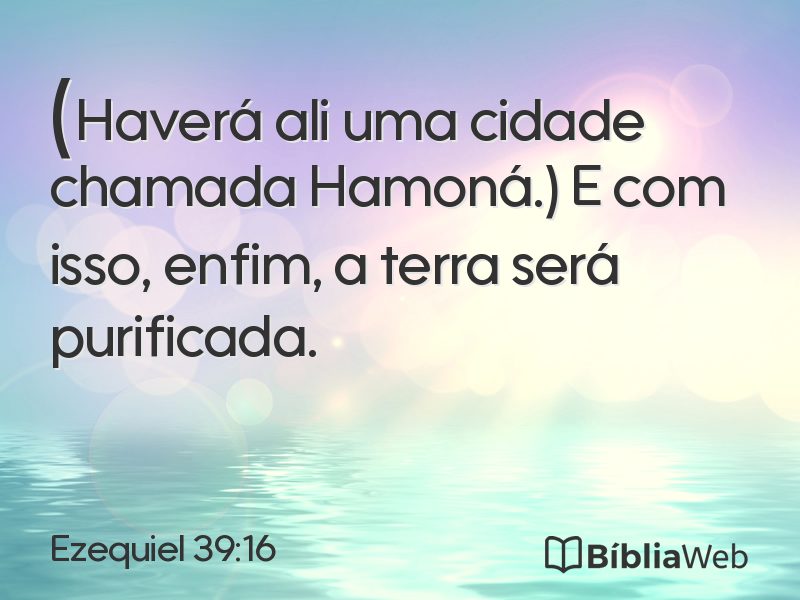 Ezequiel 39:16 em imagem para compartilhar