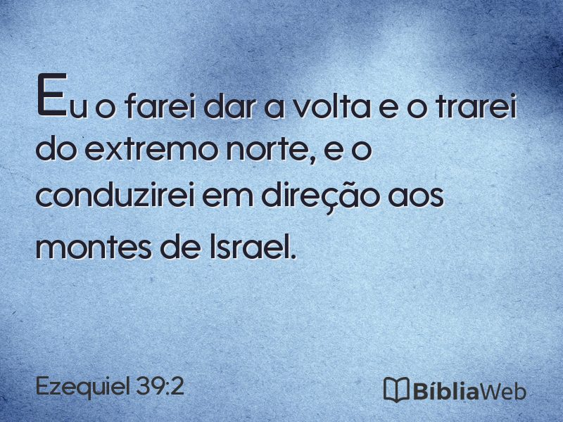 Ezequiel 39:2 em imagem para compartilhar