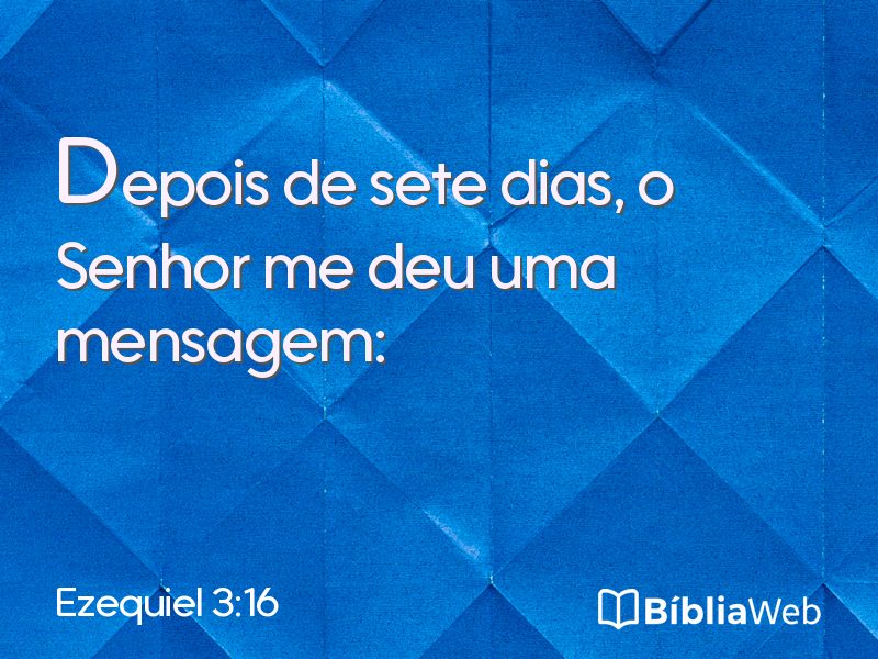 Ezequiel 3:16 em imagem para compartilhar