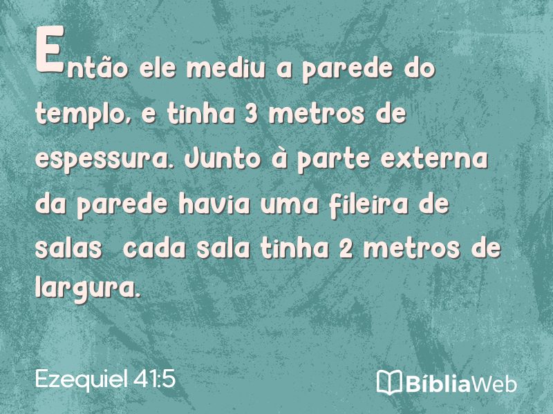 Ezequiel 41:5 em imagem para compartilhar