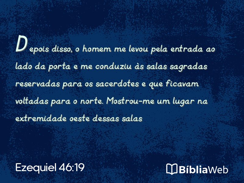 Ezequiel 46:19 em imagem para compartilhar