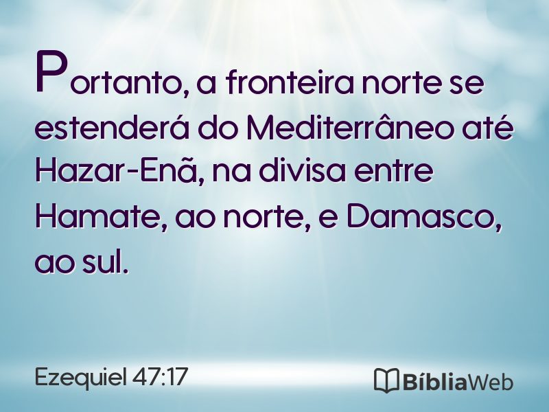 Ezequiel 47:17 em imagem para compartilhar