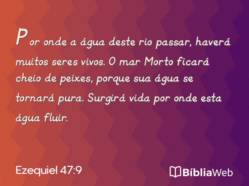 Ezequiel 47:9 em imagem para compartilhar