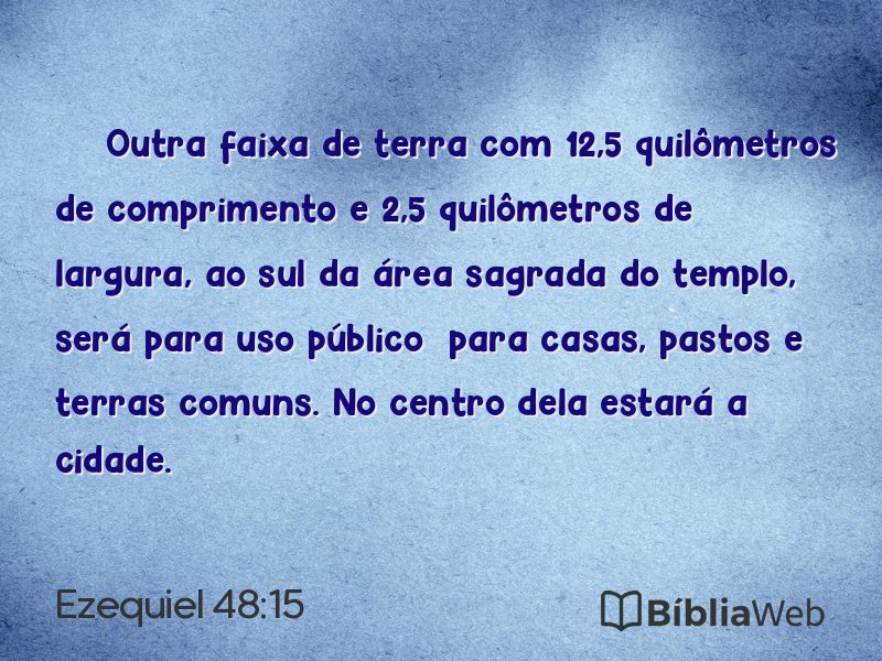 Ezequiel 48:15 em imagem para compartilhar