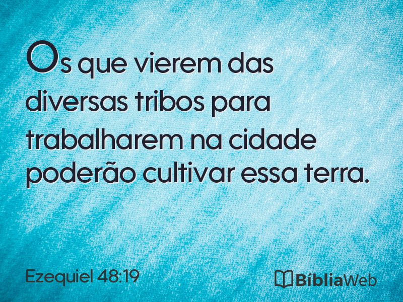 Ezequiel 48:19 em imagem para compartilhar