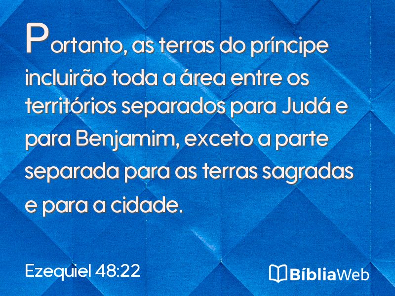 Ezequiel 48:22 em imagem para compartilhar