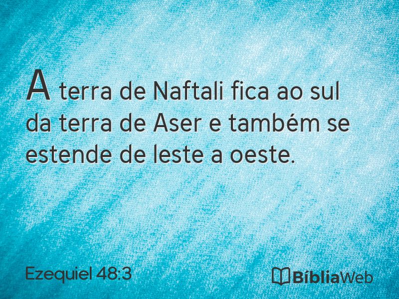 Ezequiel 48:3 em imagem para compartilhar