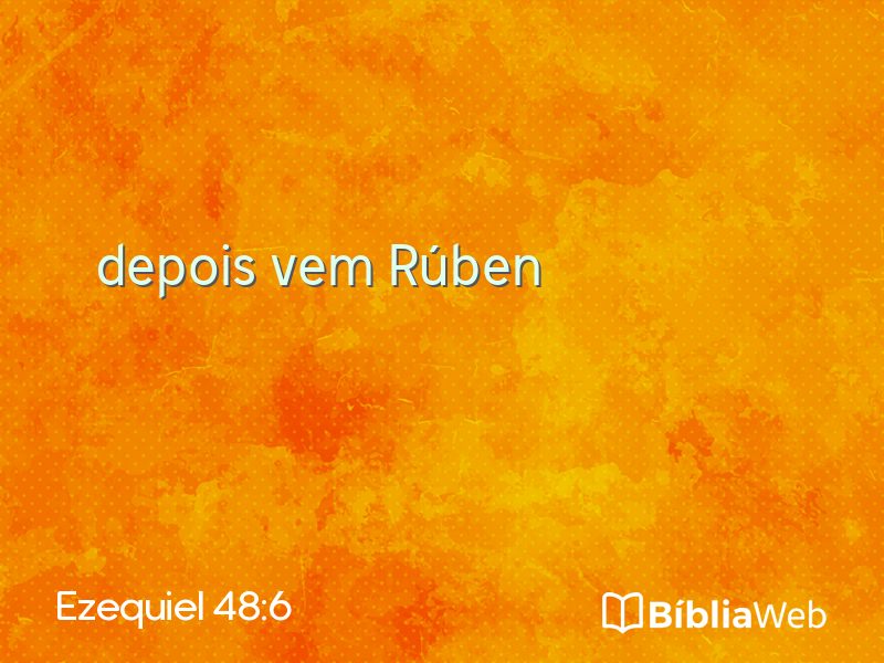 Ezequiel 48:6 em imagem para compartilhar